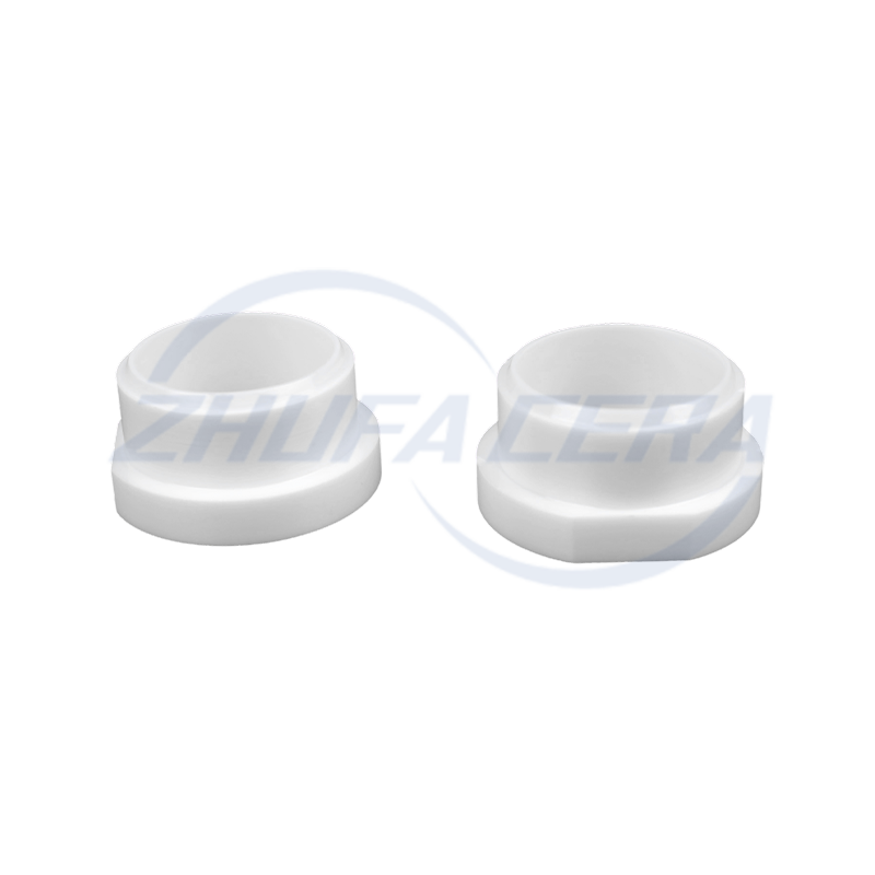 Nem szabványos alumínium-oxid kerámia persely