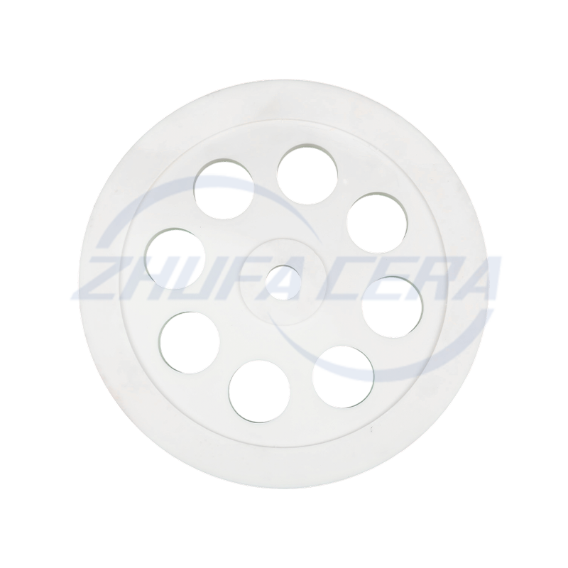 Alumínium-oxid kerámia perforált tárcsa