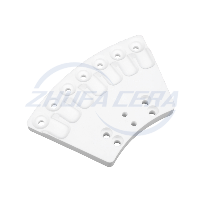 Alumínium-oxid legyező alakú kerámia alkatrészek